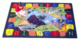 We Dig Dinosaurs Rug